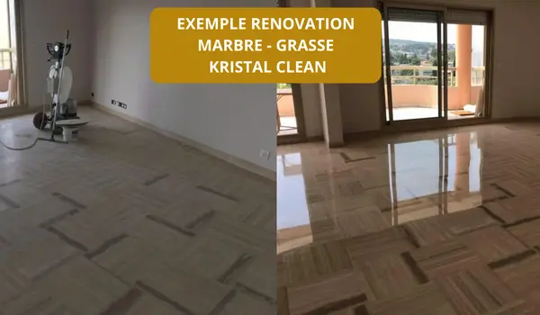 renovation sol marbre grasse