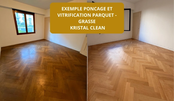 poncage et vitrification parquet GRASSE